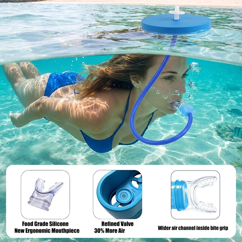 أنبوب تنفس للغوص عالي الجودة ج - مراجعة Aquatic Diving وسعره